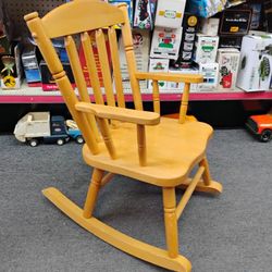 Sturdy toddler rocking chair .