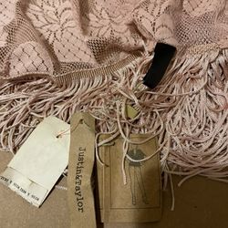 Designer Rose Pink Women’s Shawl Top 