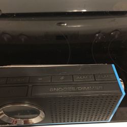 Blue/black Am,fm Portable Radio