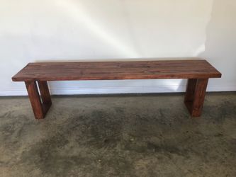 Farmhouse Bench Honey Stain (6ft) ***New***