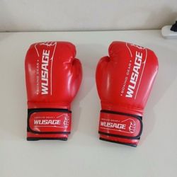 Boxing gear New for over 14 years old .
Only 8 dollars.
Incredible deal.