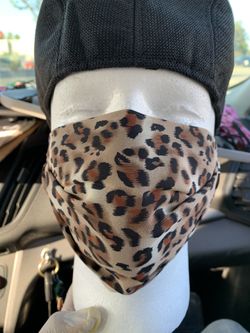Animal Print Mask