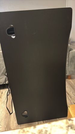 Black gaming desk