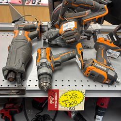 Ridgid 4pc Set
