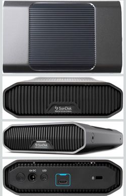 SanDisk Professional External Hard Drive 12TB