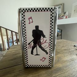 1997 Elvis napkin dispenser With Napkins