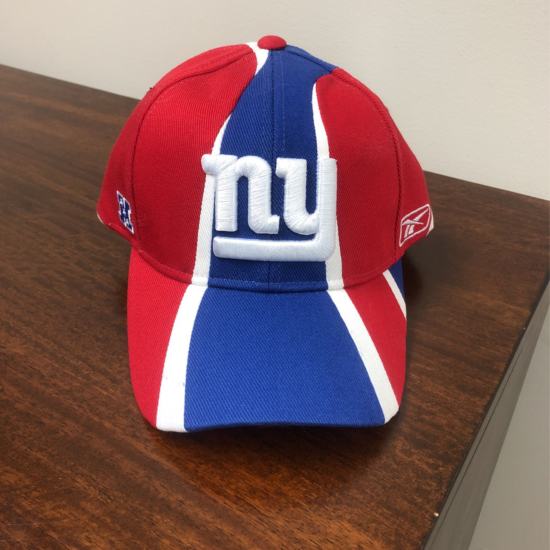 Reebok NY Giants Adjustable Hat   Brand New With Tags