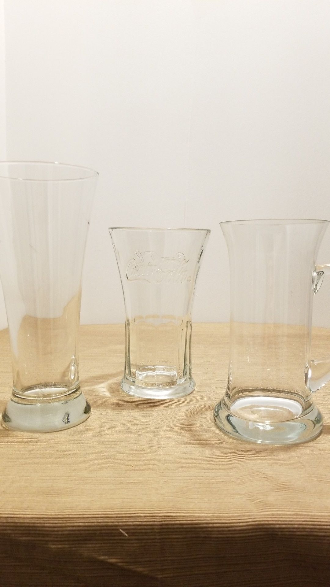 Set of 3 glasses