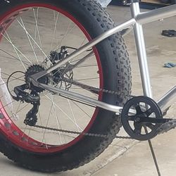 Men Moongoose 26" 7 Speed Fat Tire Bike In New Condition Dont Miss Out Paid 389 Selling Cheap Firm Price 