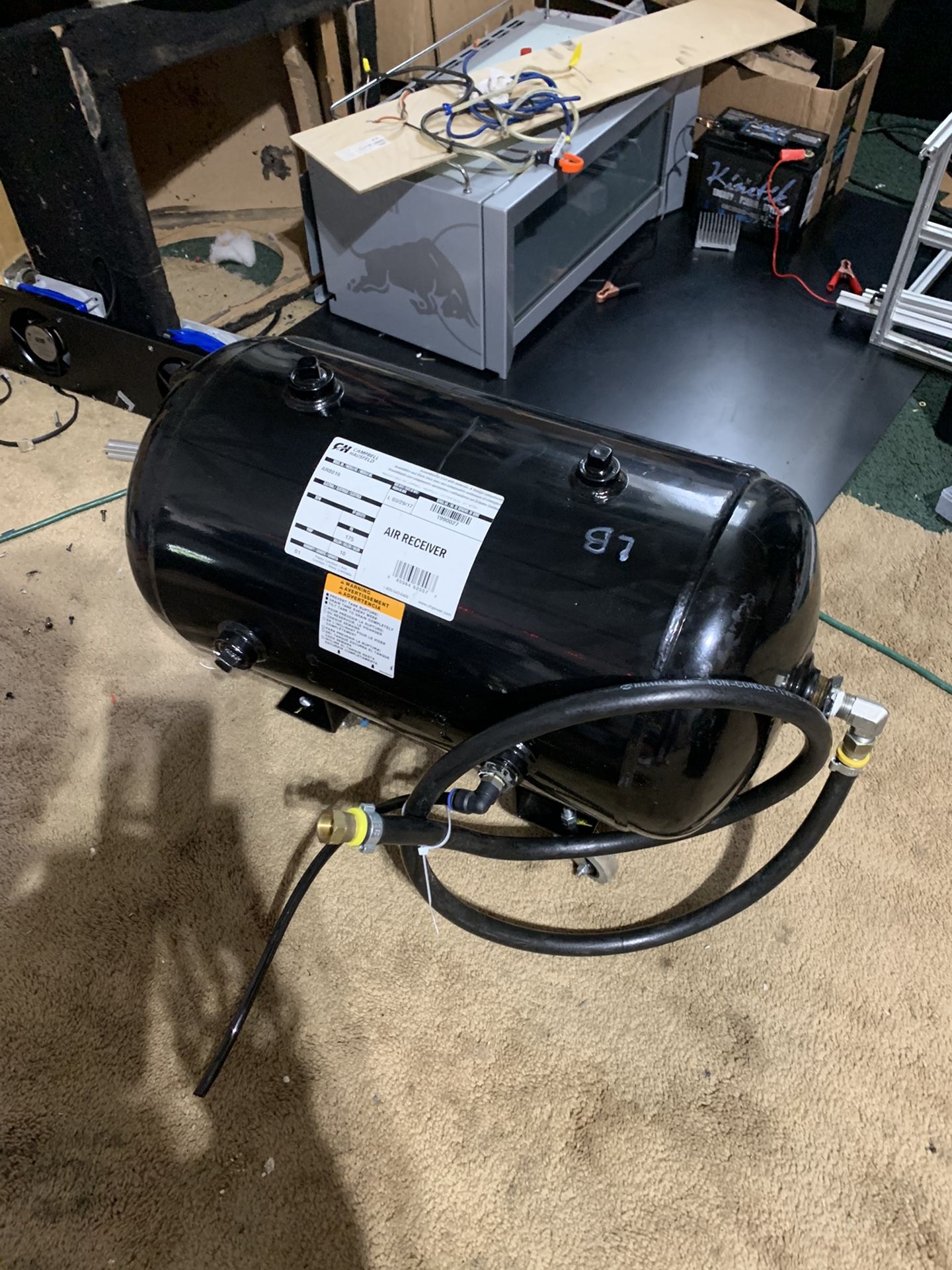 Heavy Duty Air Supply Tank