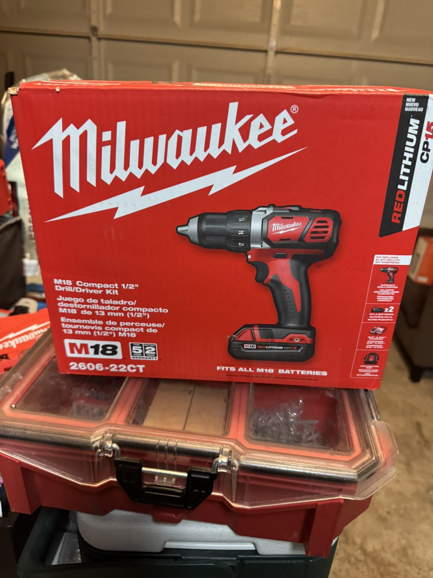 Brand New M18 Milwaukee Drill Kit
