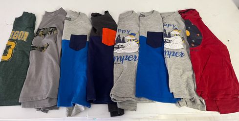 Boys 5-6t long sleeve shirts bundle