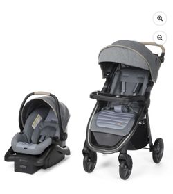 Monbebe Maisy Deluxe Travel System, Castlepoint, Infant & Toddler, Unisex