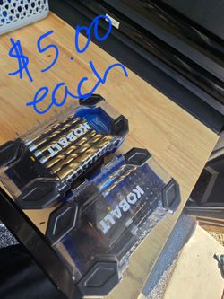 Drill bits, screwdrivers, tools