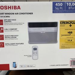 *NEW IN THE BOX* Toshiba Smart Window AC 10000 BTU 450 Sq Ft