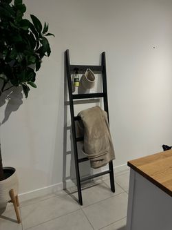 Blanket Ladder indoors