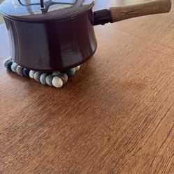 Dansk Kobenstyle Enamelware Vintage Medium Jens Quistgaard Stockpot Trivit Top