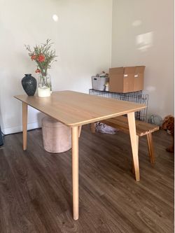 Dinning table & bench