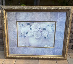 flower framed art