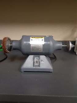 BALDOR 1/3 HP Bench Buffer LIKE NEW MADE IN USA