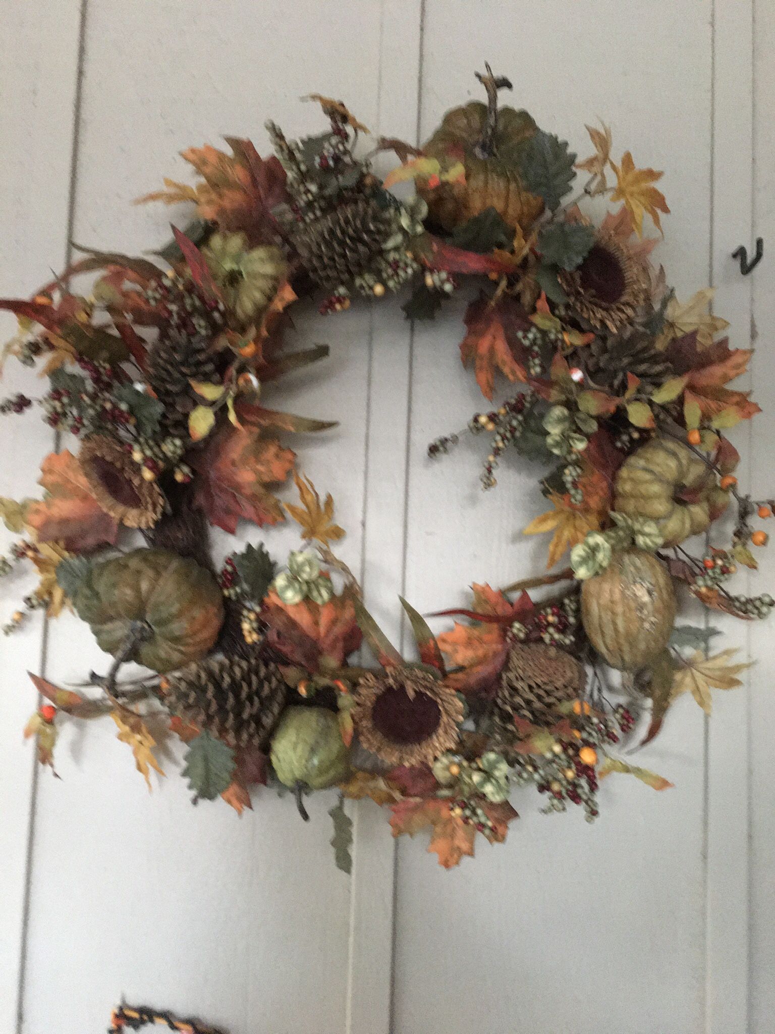 Fall Wreath & Swag