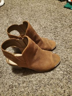 Brown Wedged Shoes
