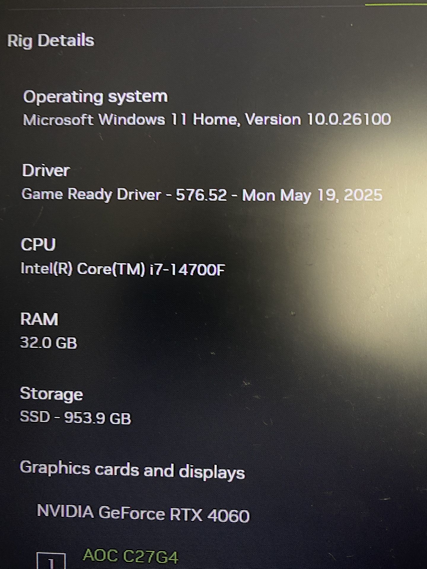 Gaming pc