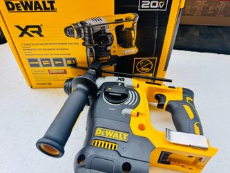 DEWALT 20V MAX XR Cordless Brushless 1 in. SDS Plus L-Shape Rotary Hammer (Tool Only)
