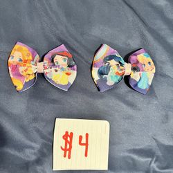 Princess Hairbows Set $4