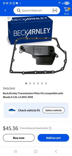 BeckArnley Transmission Filter Kit