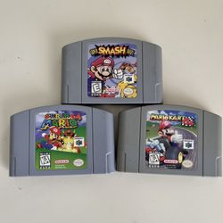 Nintendo 64 Mario Games