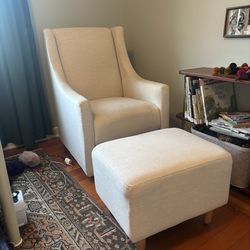 Babyletto Toco Swivel Glider and Ottoman