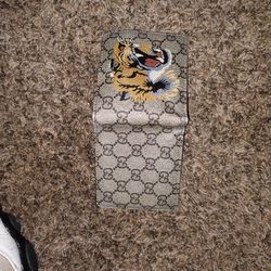 Gucci Tiger Print Wallet