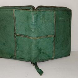 Green Genuine Leather Wallet Made In India