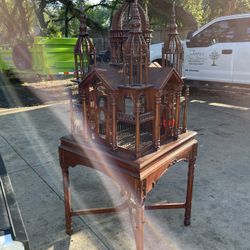 Bird Cages (2) BLACK CAGE SOLD 