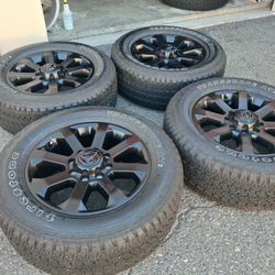 2025 OEM ORIGINAL TAKEOFFS DODGE RAM 2500 TIRES FIRESTONE TRANSFORCE ALL-TERRAIN 98 % $ 1499 FIRM .