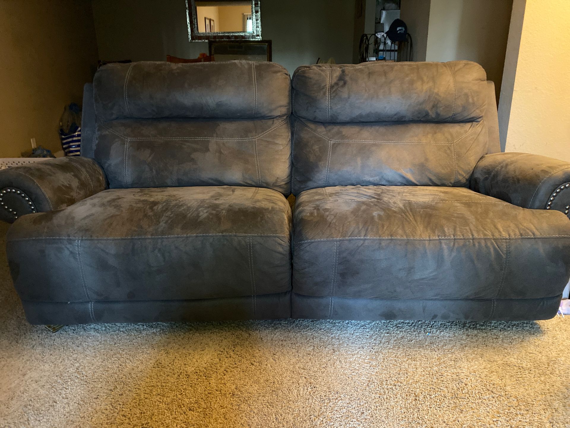 Double recliner excellent condition $350 or best offer