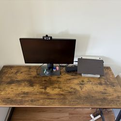 Office Desk + Ergonomic Chair Set