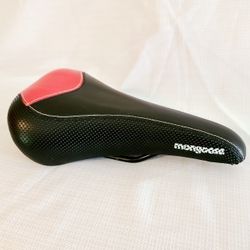 ShoWell vXv BMX Railed Seat Black & Red Padded Bicycle Saddle