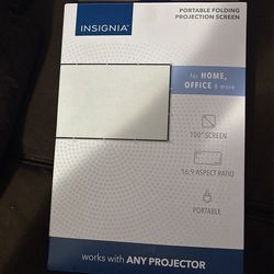 Insignia Portable Folding Projection Screen