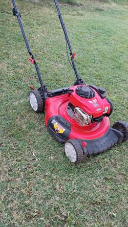 Troy bilt lawnmower works condition