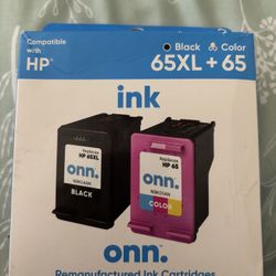 Black 65XL and Color ink cartridges