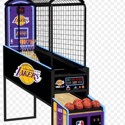 Lakers NBA Basketball Arcade Game Machine 