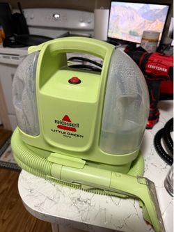 Green bissell extraction cleaner