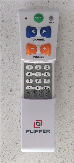Flipper Simple Big Button Universal Remote Control