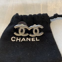Chanel Logo Earrings