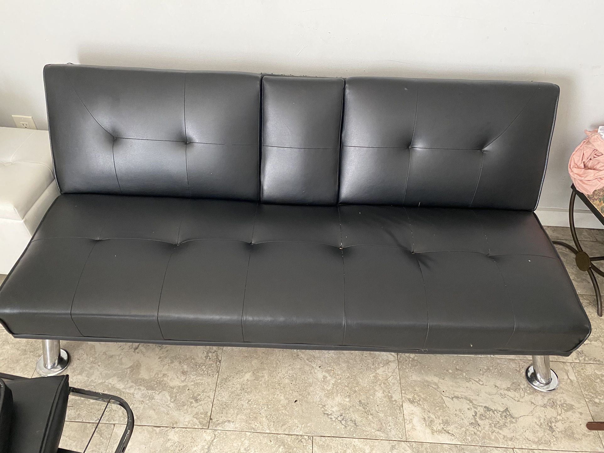 Black Small Couch
