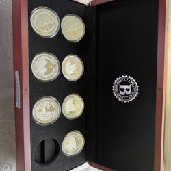 BRADFORD EXCHANGE: 100th Anniv' WW1 Greatest Battles, 99.9% silver plated, 7/8