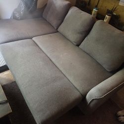 Grey Pull Out Couch