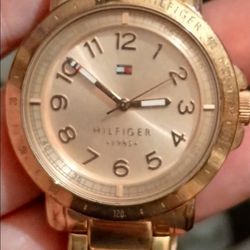 Rose Gold Tommy Hilfiger Women's Watch